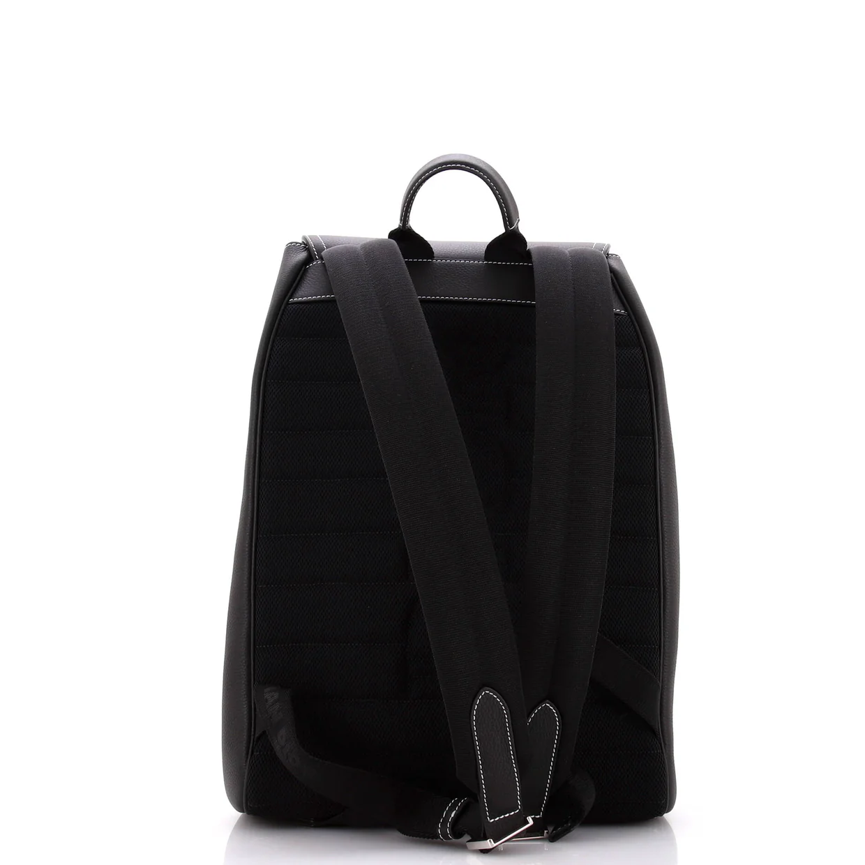 Saddle Single Pocket Backpack Leather Large - Deep Luxury