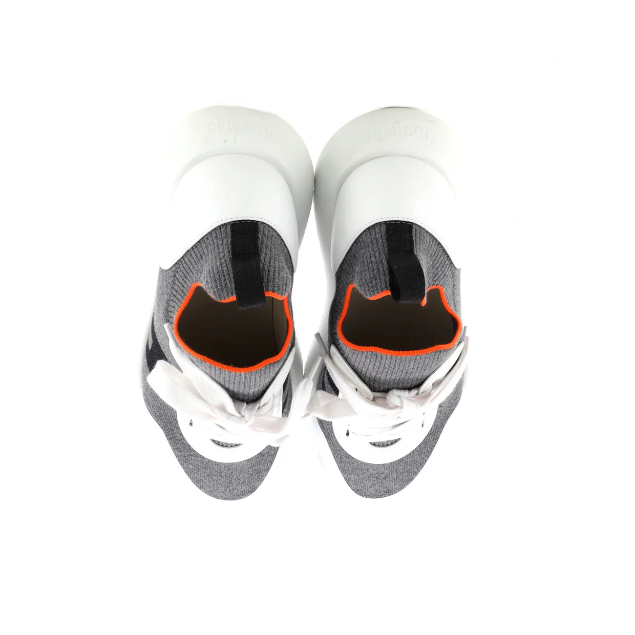Men's Crew Sneakers Knit and Leather - Deep Luxury
