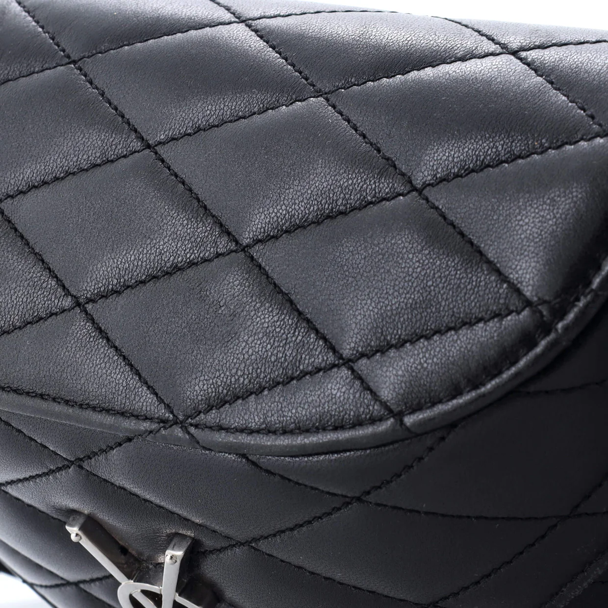 June Box Bag Quilted Leather - Deep Luxury