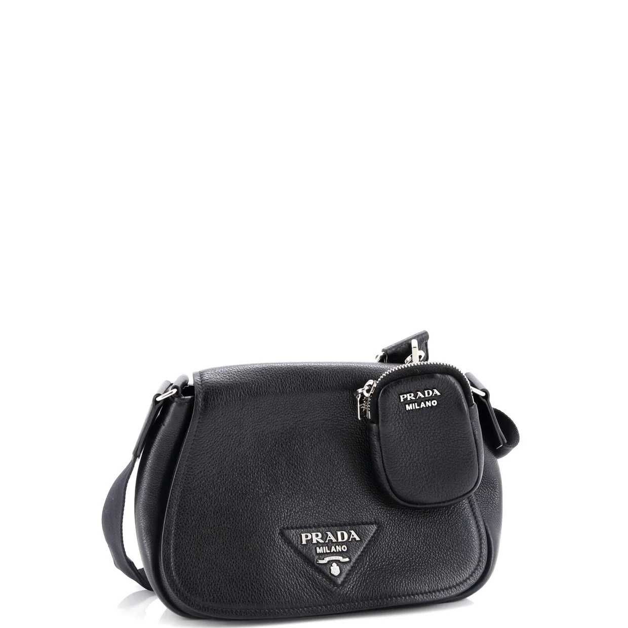 Re-Edition Flap Shoulder Bag Vitello Daino Small - Deep Luxury
