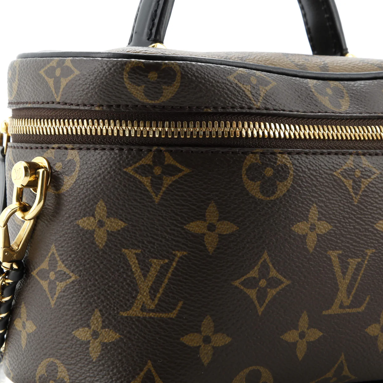 Vanity Handbag Reverse Monogram Canvas PM - Deep Luxury