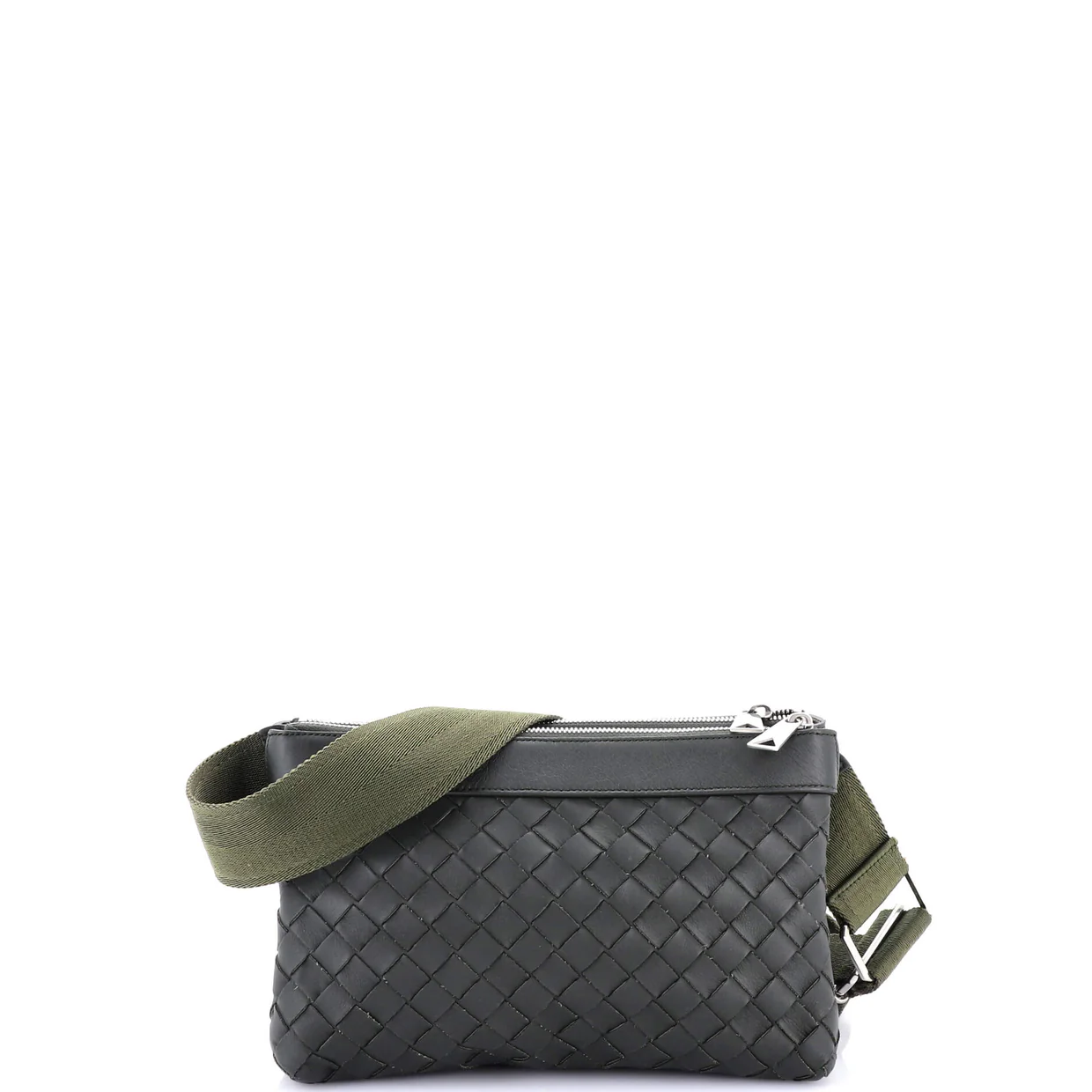 Duo Shoulder Bag Intrecciato Nappa - Deep Luxury
