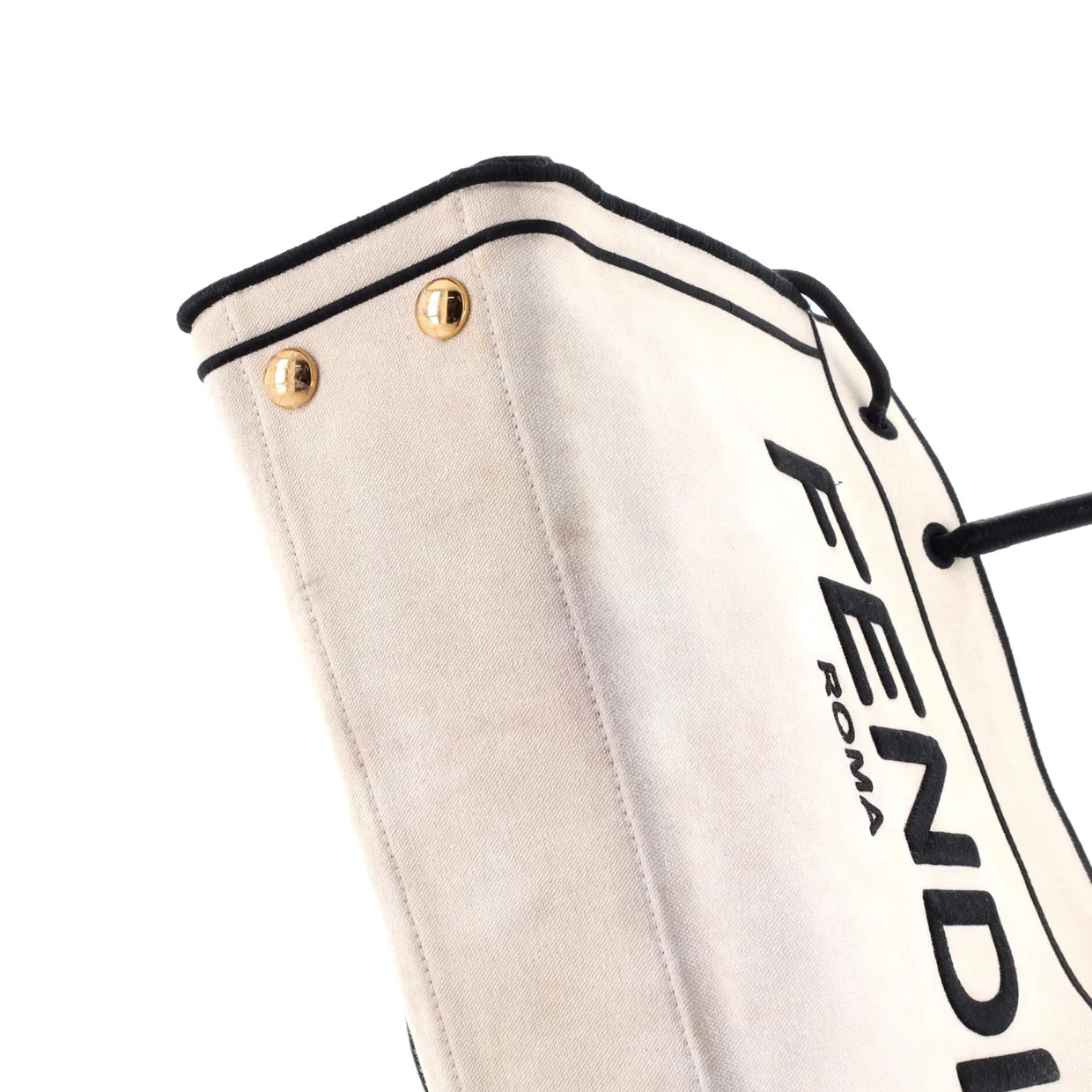 Roma Shopper Tote Canvas Small - Deep Luxury