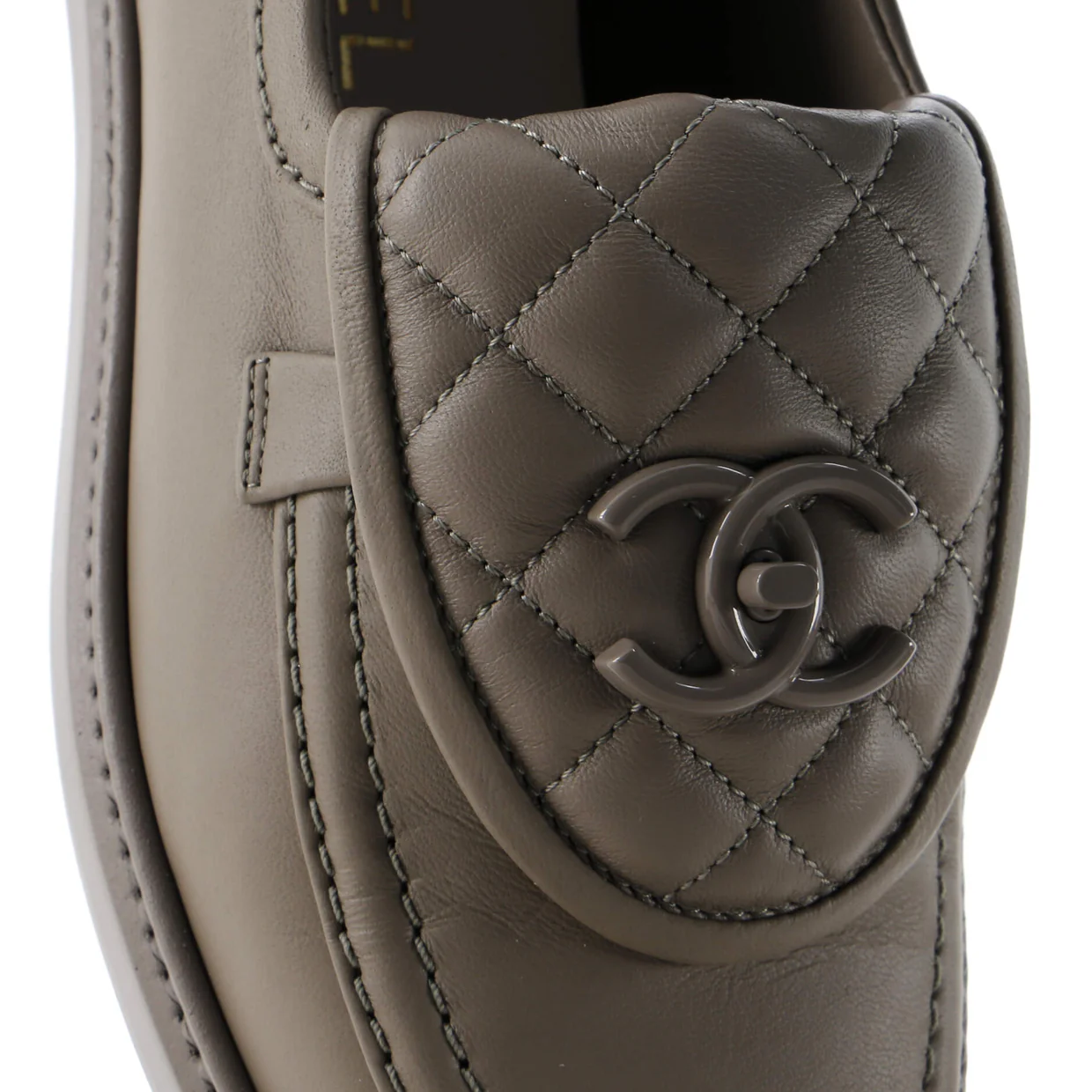 Women's CC Loafers Quilted Leather - Deep Luxury