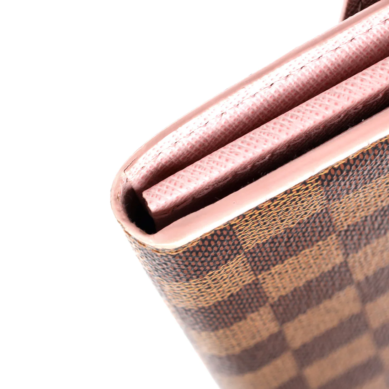 Sarah Wallet NM Studded Damier - Deep Luxury