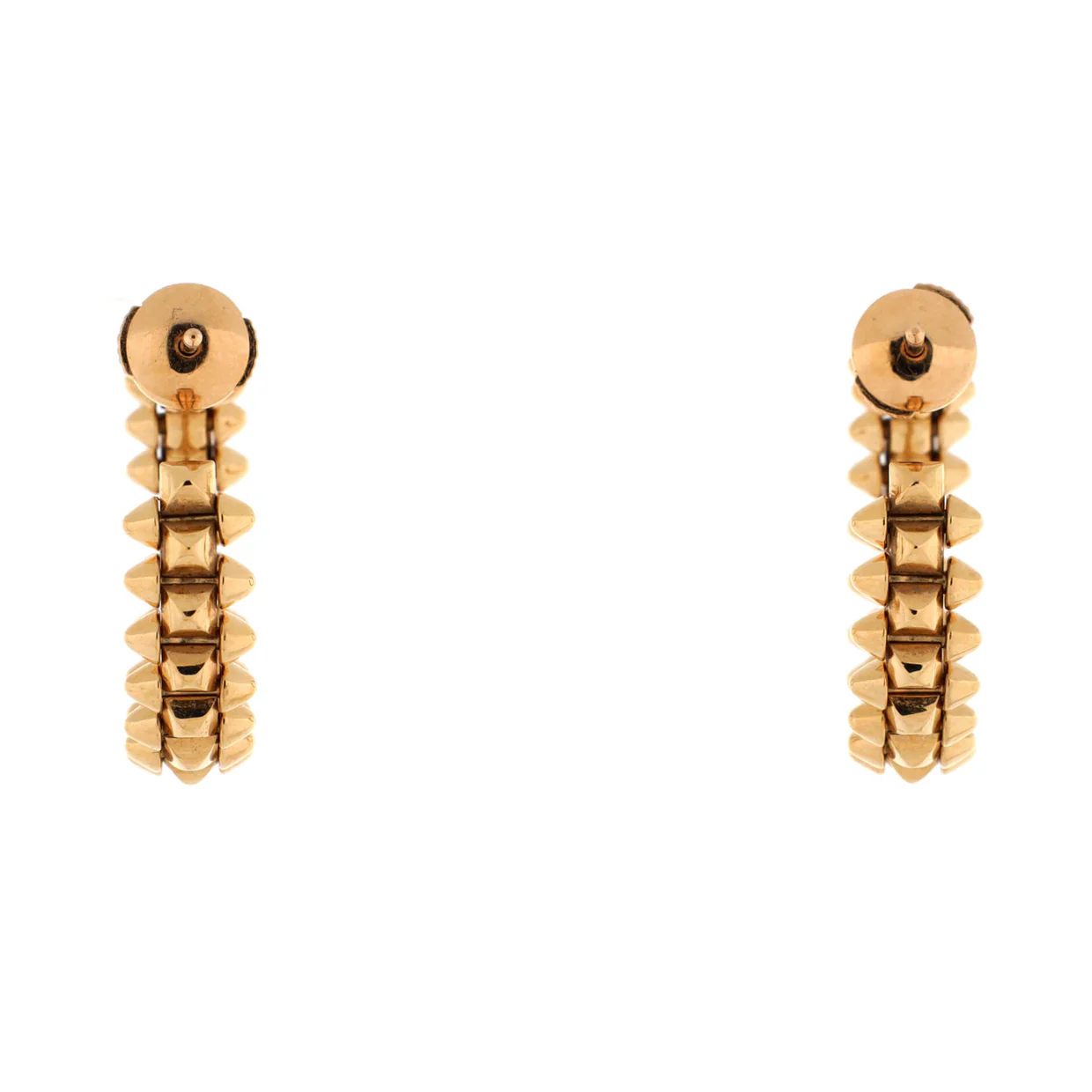 Clash de Cartier Earrings 18K Rose Gold Small 16.2mm - Deep Luxury