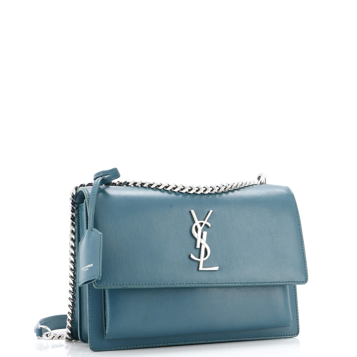 Sunset Crossbody Bag Leather Medium - Deep Luxury