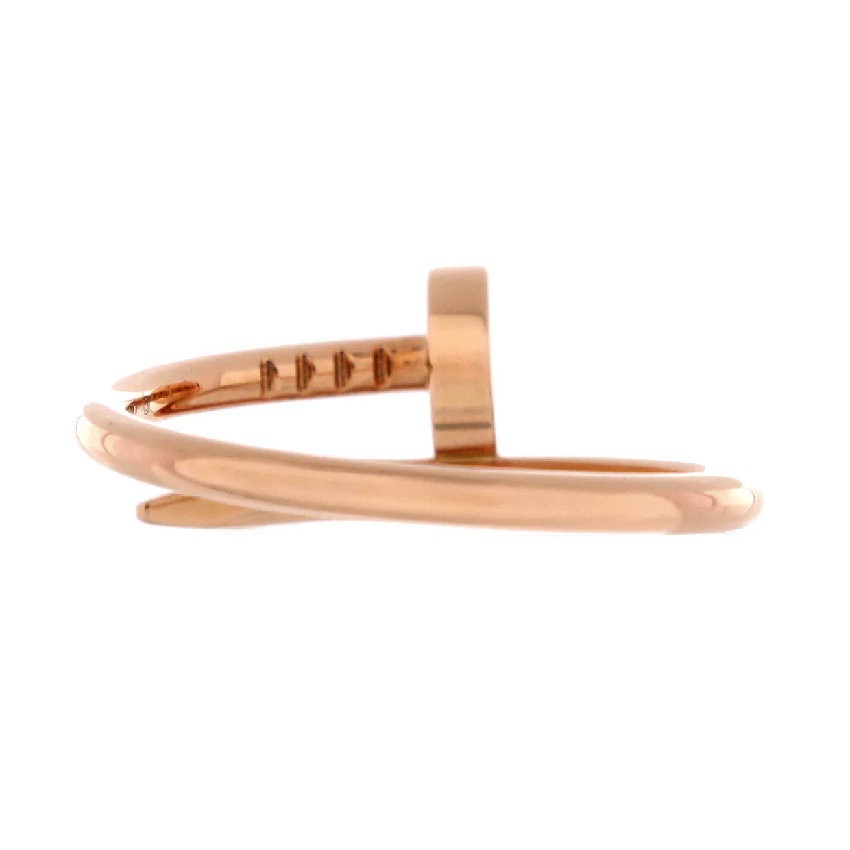 Juste un Clou Ring 18K Rose Gold Small - Deep Luxury