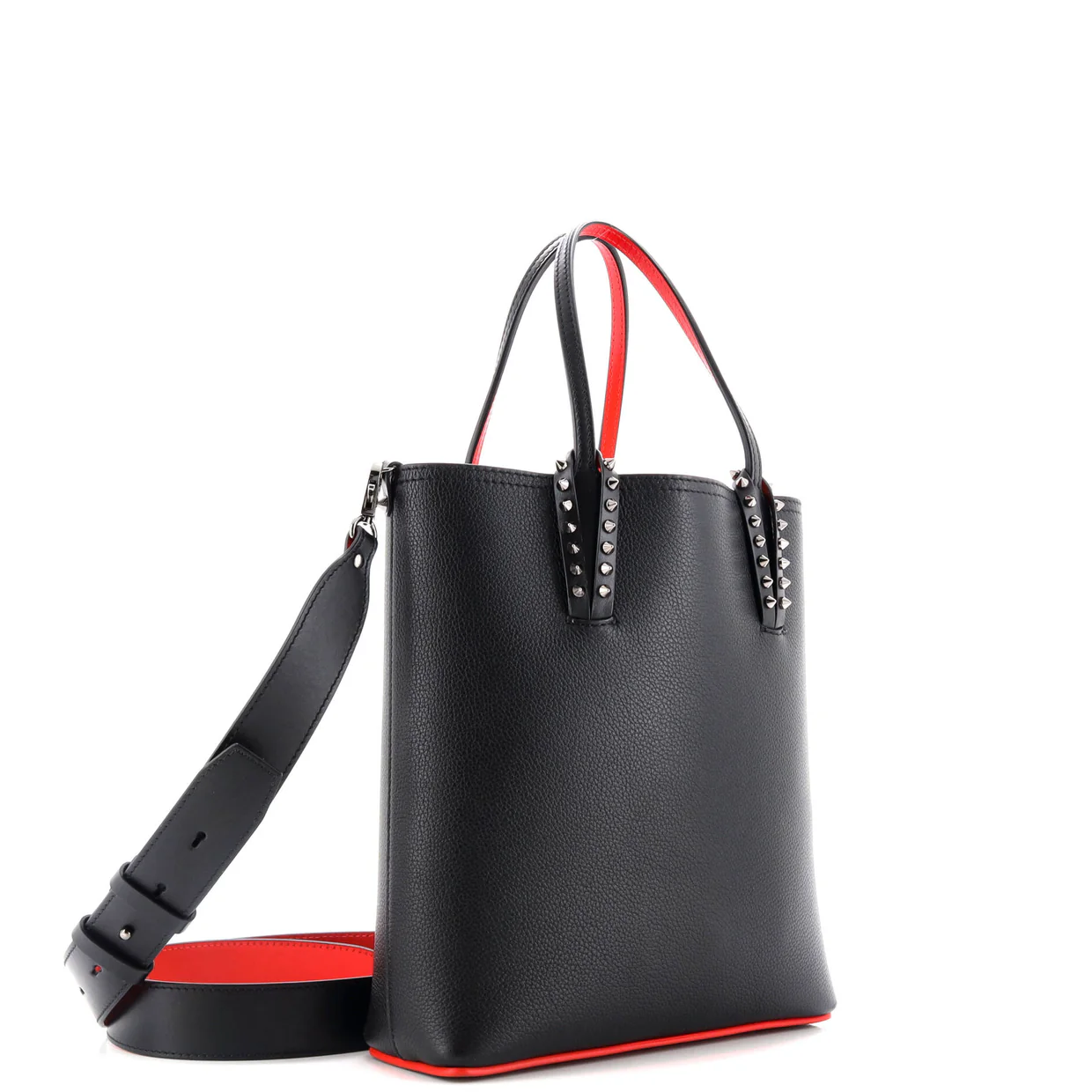 Cabata North South Tote Leather - Deep Luxury