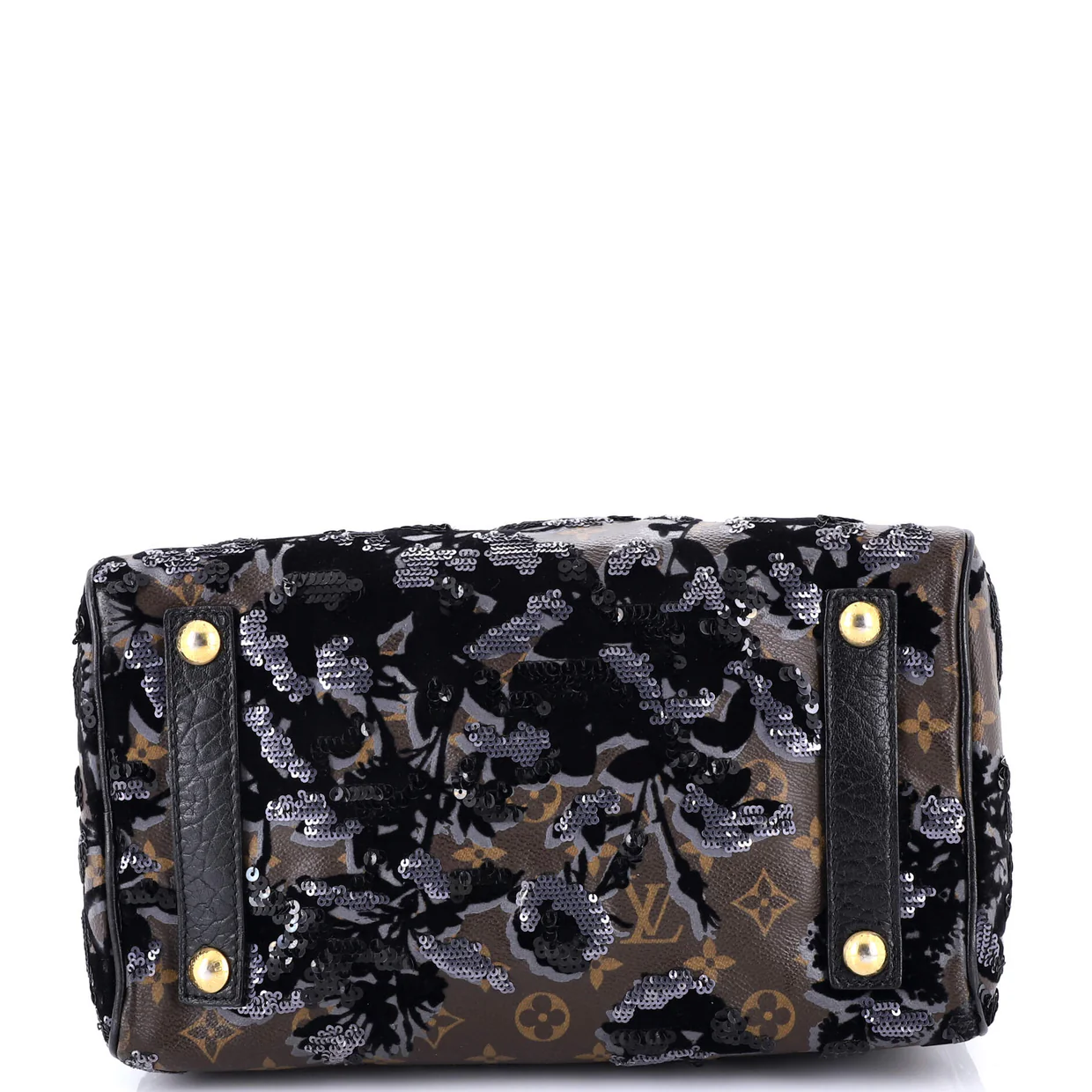 Speedy Handbag Fleur De Jais Monogram Canvas 30 - Deep Luxury