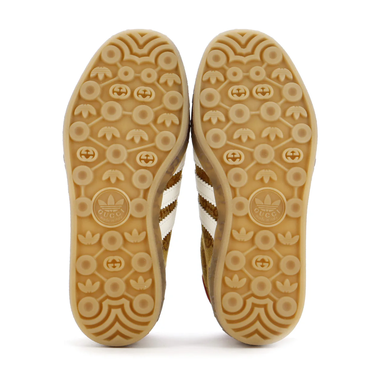x Adidas Women's Gazelle Sneakers GG Canvas - Deep Luxury