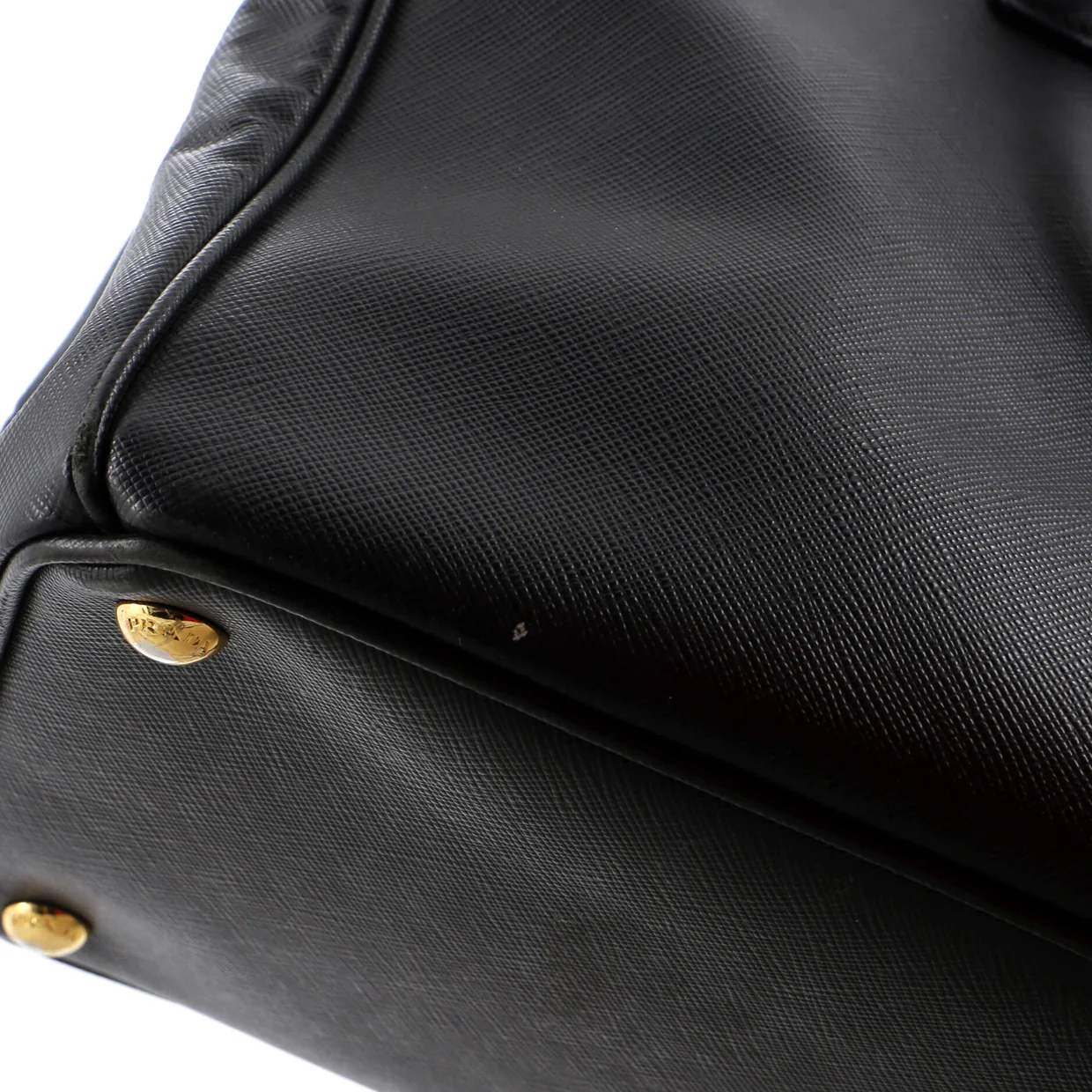 Double Zip Lux Tote Saffiano Leather Medium - Deep Luxury