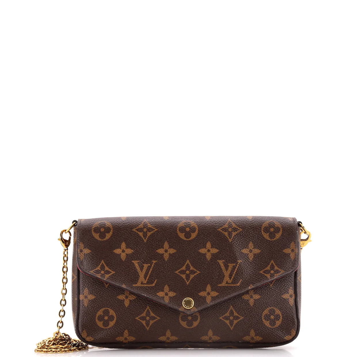 Felicie Pochette Monogram Canvas - Deep Luxury