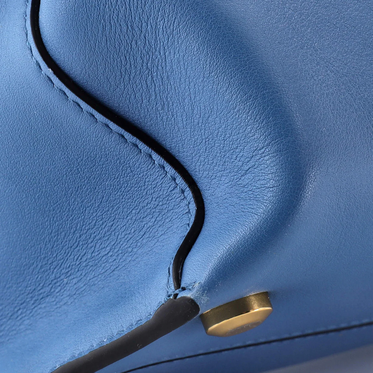 Trifolio Top Handle Bag Leather Small - Deep Luxury