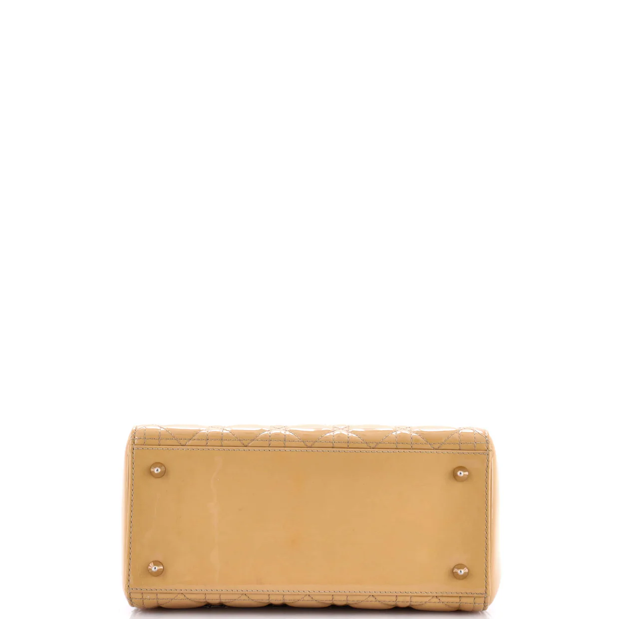 Lady Dior Bag Cannage Quilt Patent Medium - Deep Luxury