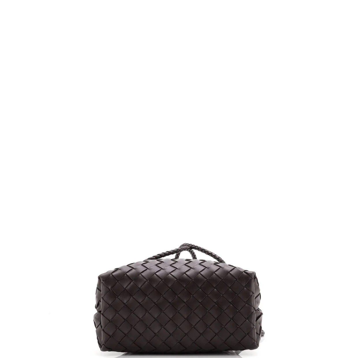 Andiamo Top Handle Bag Intrecciato Nappa Small - Deep Luxury