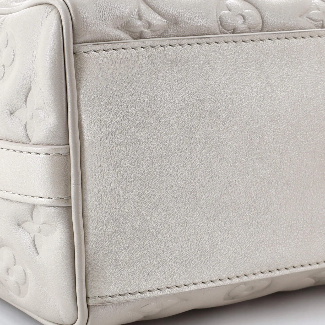 Speedy Bandouliere Bag Limited Edition Fall in Love Monogram Embossed Lambskin 22 - Deep Luxury