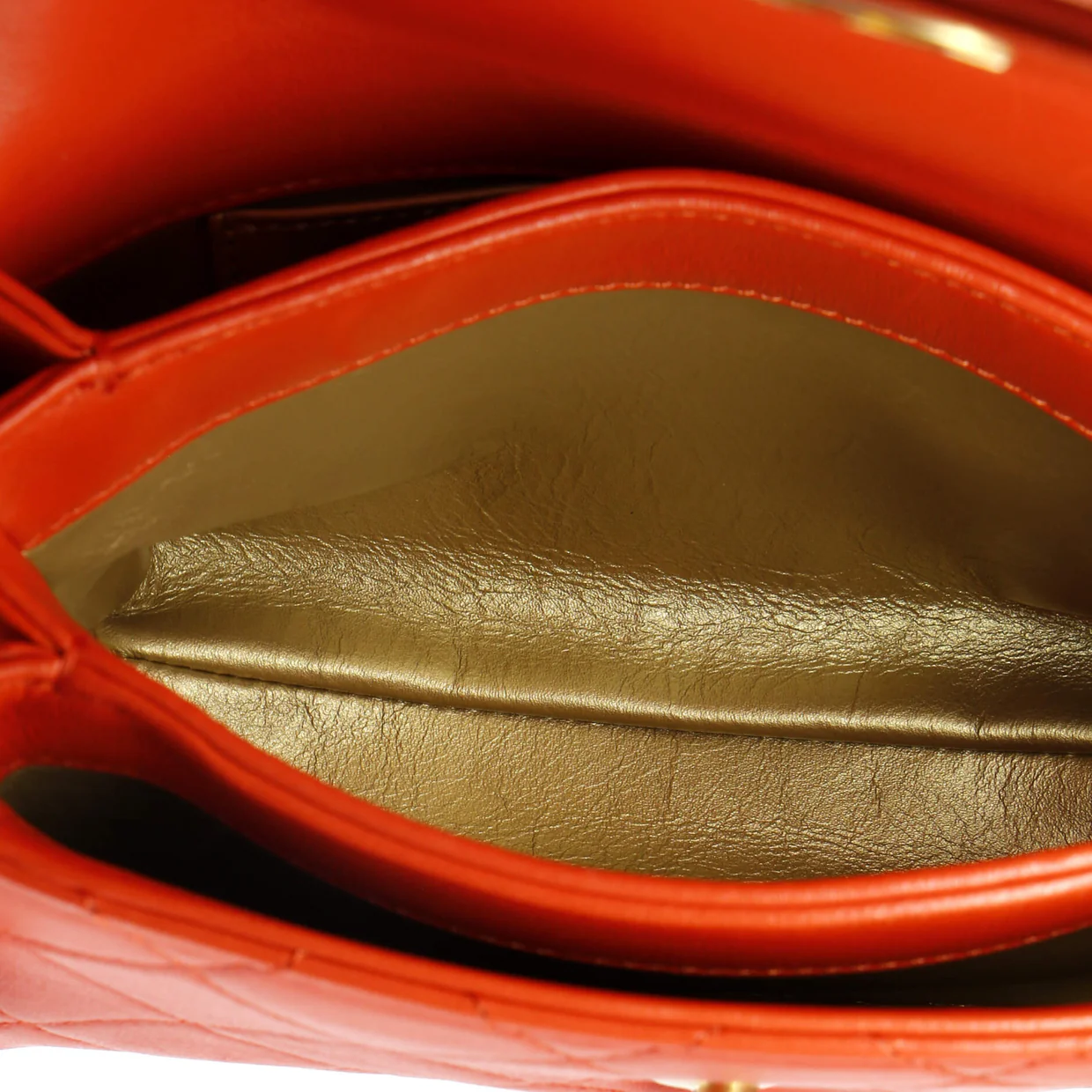 Trendy Spirit Top Handle Bag Quilted Lambskin Small - Deep Luxury