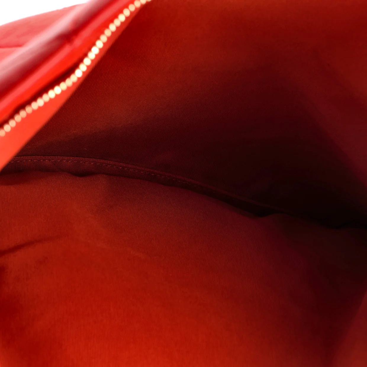 CC Foldover Clutch Quilted Lambskin Large - Deep Luxury