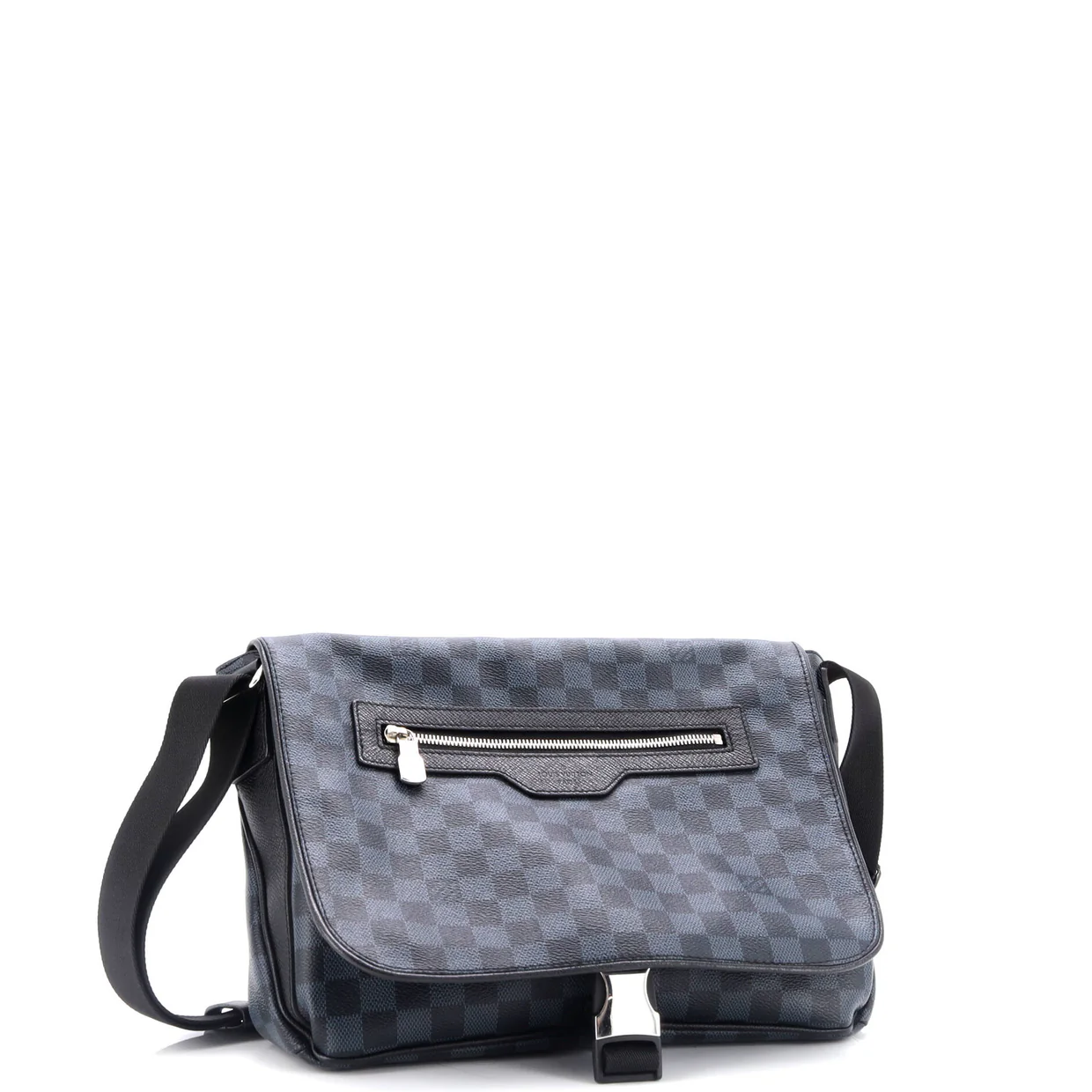 Matchpoint Messenger Damier Cobalt - Deep Luxury