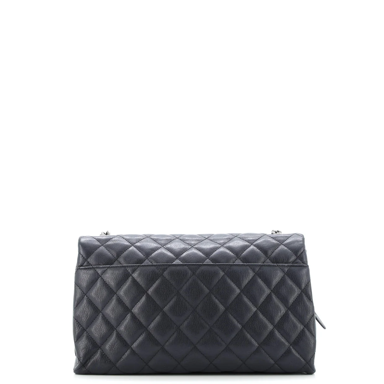 City Rock Flap Bag Quilted Goatskin Large - Deep Luxury