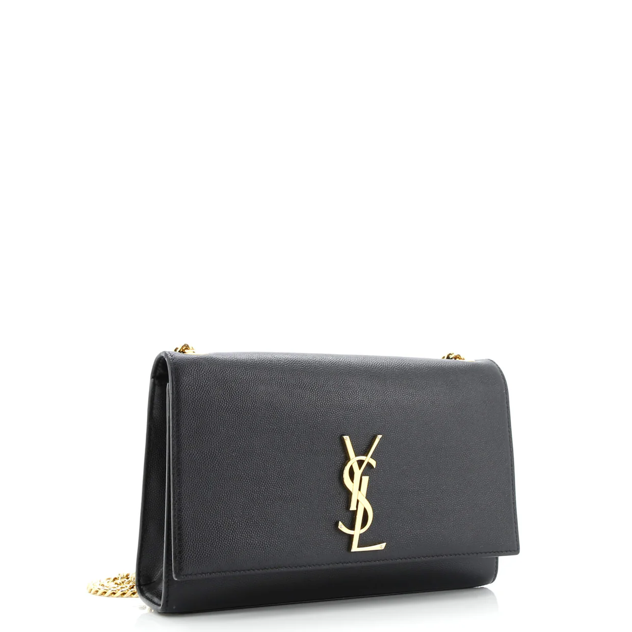 Classic Monogram Crossbody Bag Grainy Leather Medium - Deep Luxury