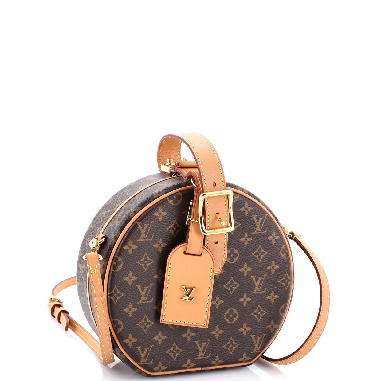 Petite Boite Chapeau Bag Monogram Canvas - Deep Luxury