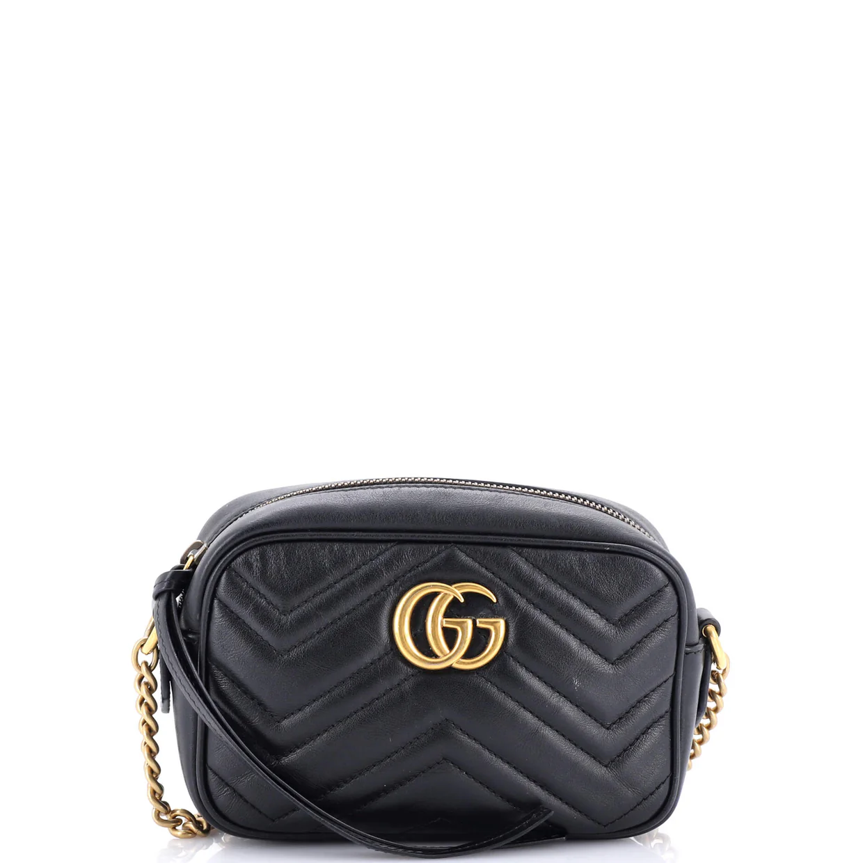 GG Marmont Shoulder Bag Matelasse Leather Mini - Deep Luxury