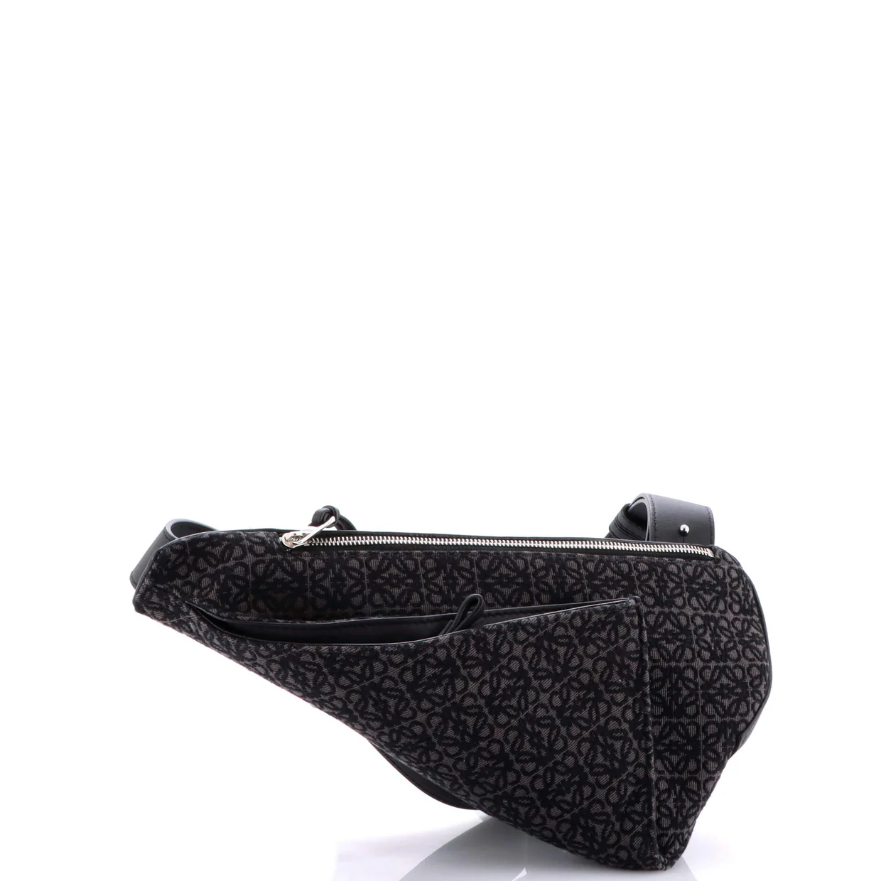Anton Sling Bag Anagram Jacquard Medium - Deep Luxury