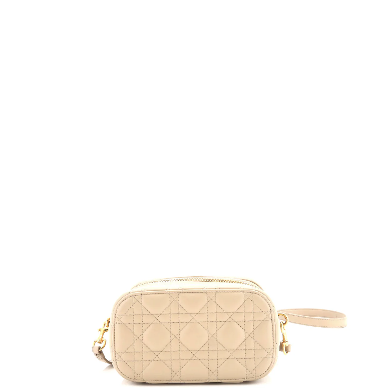 DiorTravel Convertible Vanity Case Cannage Quilt Lambskin Small - Deep Luxury