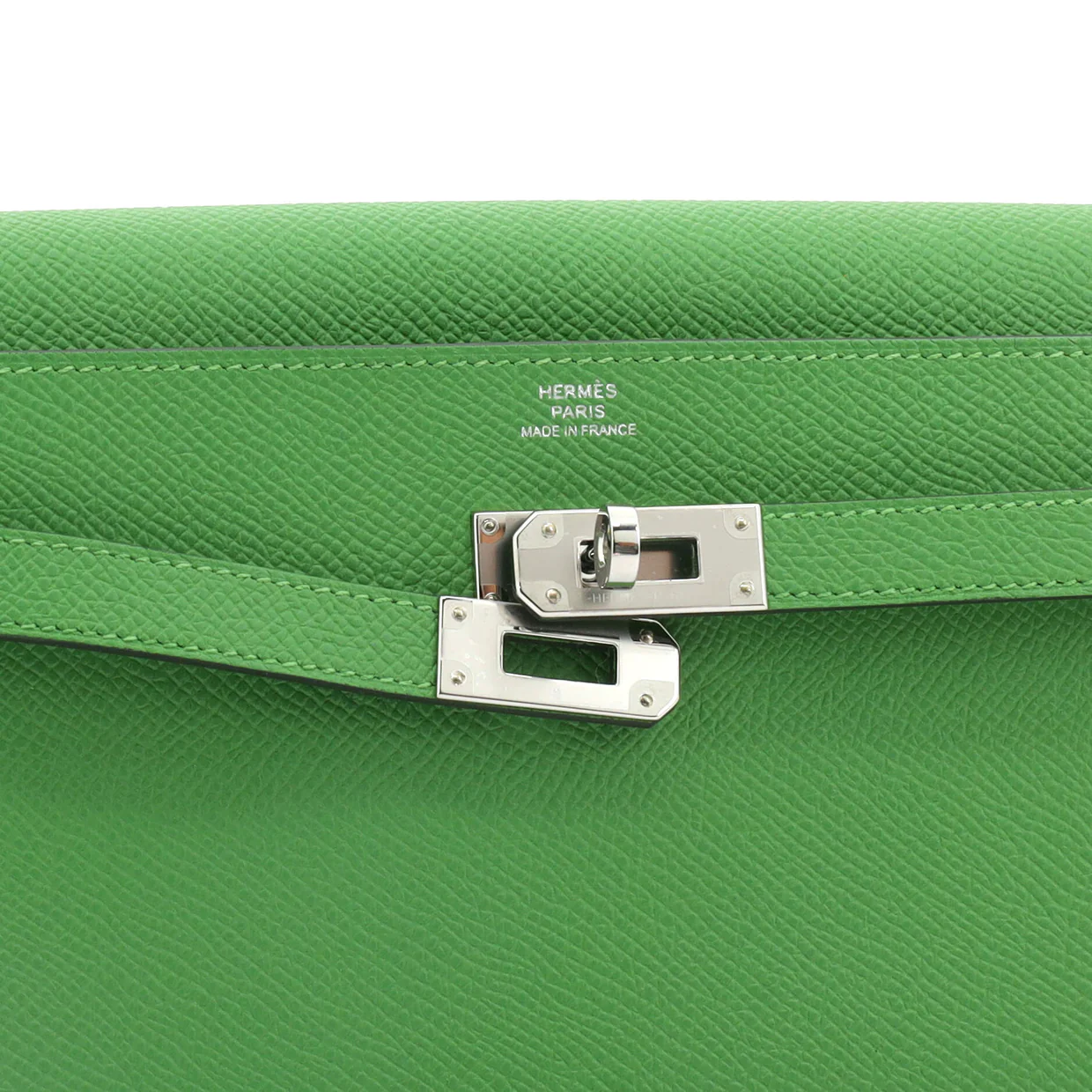 Kelly To Go Wallet Tressage Epsom - Deep Luxury