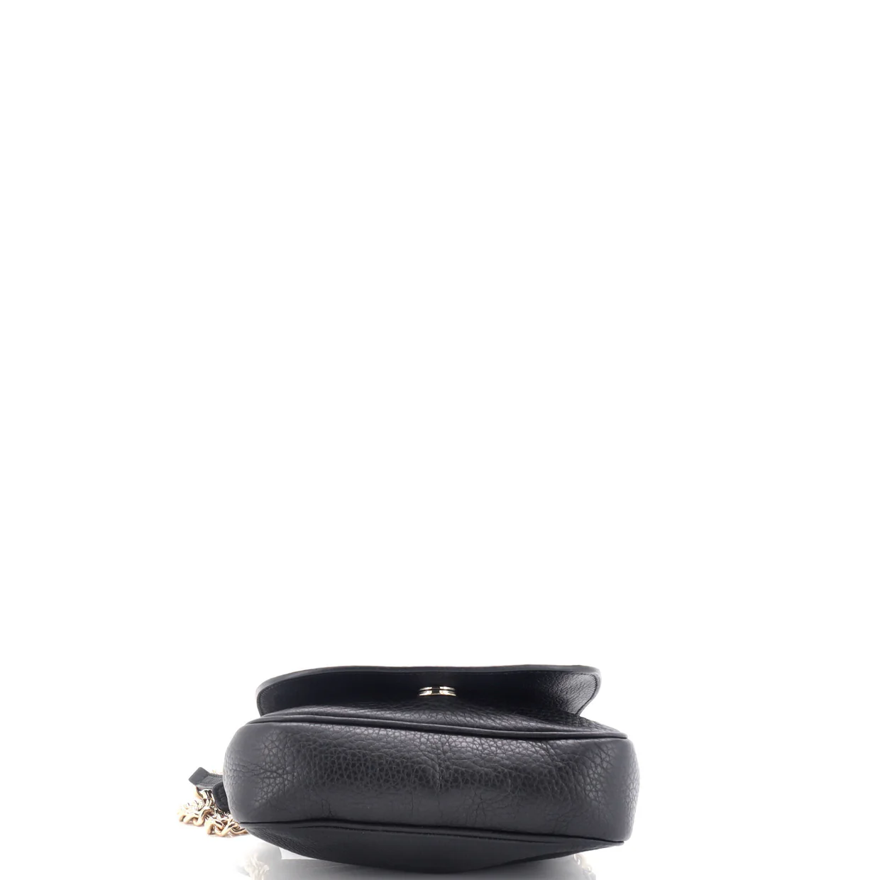 Soho Chain Crossbody Bag Leather Small - Deep Luxury