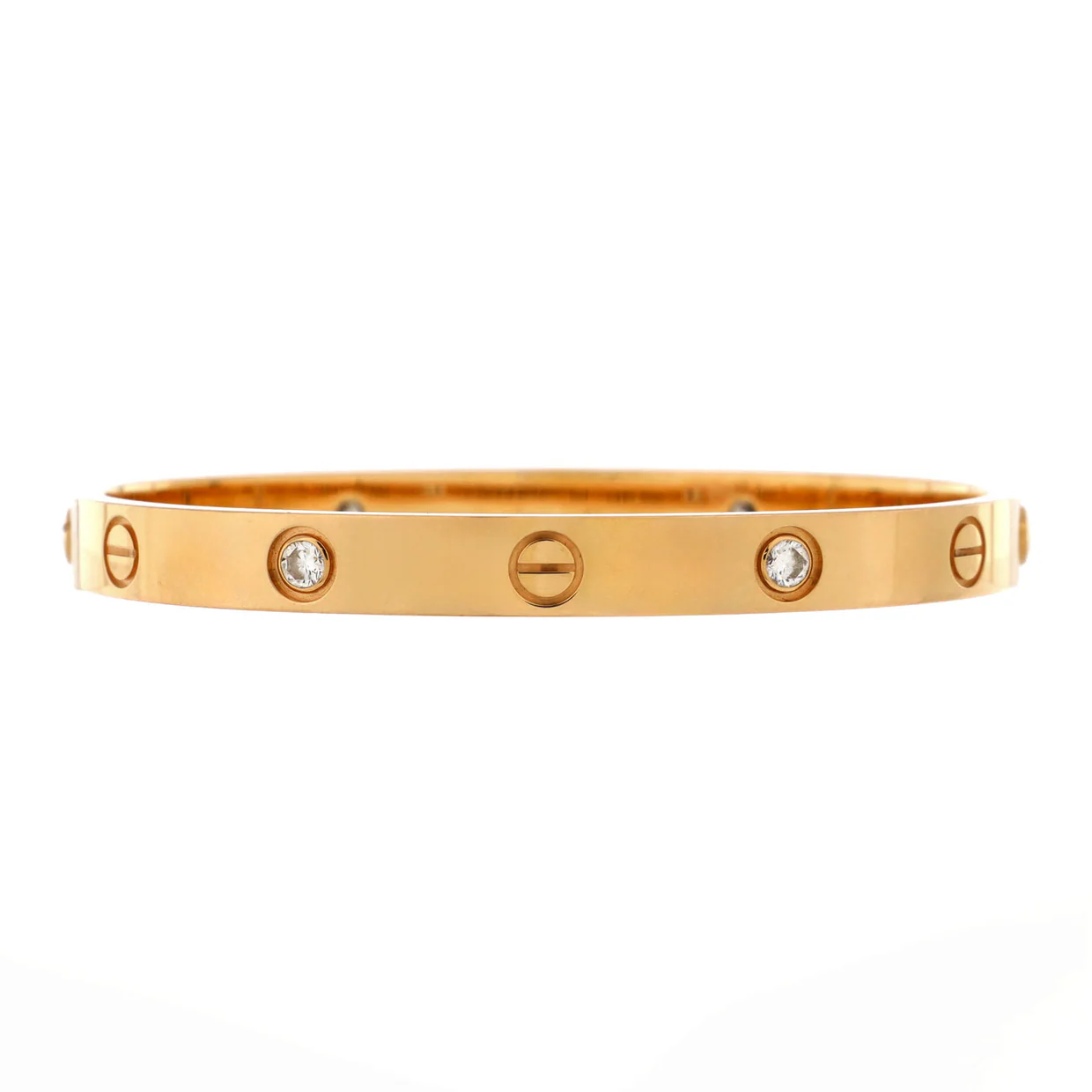 Love 4 Diamond Bracelet 18K Rose Gold with Diamonds - Deep Luxury