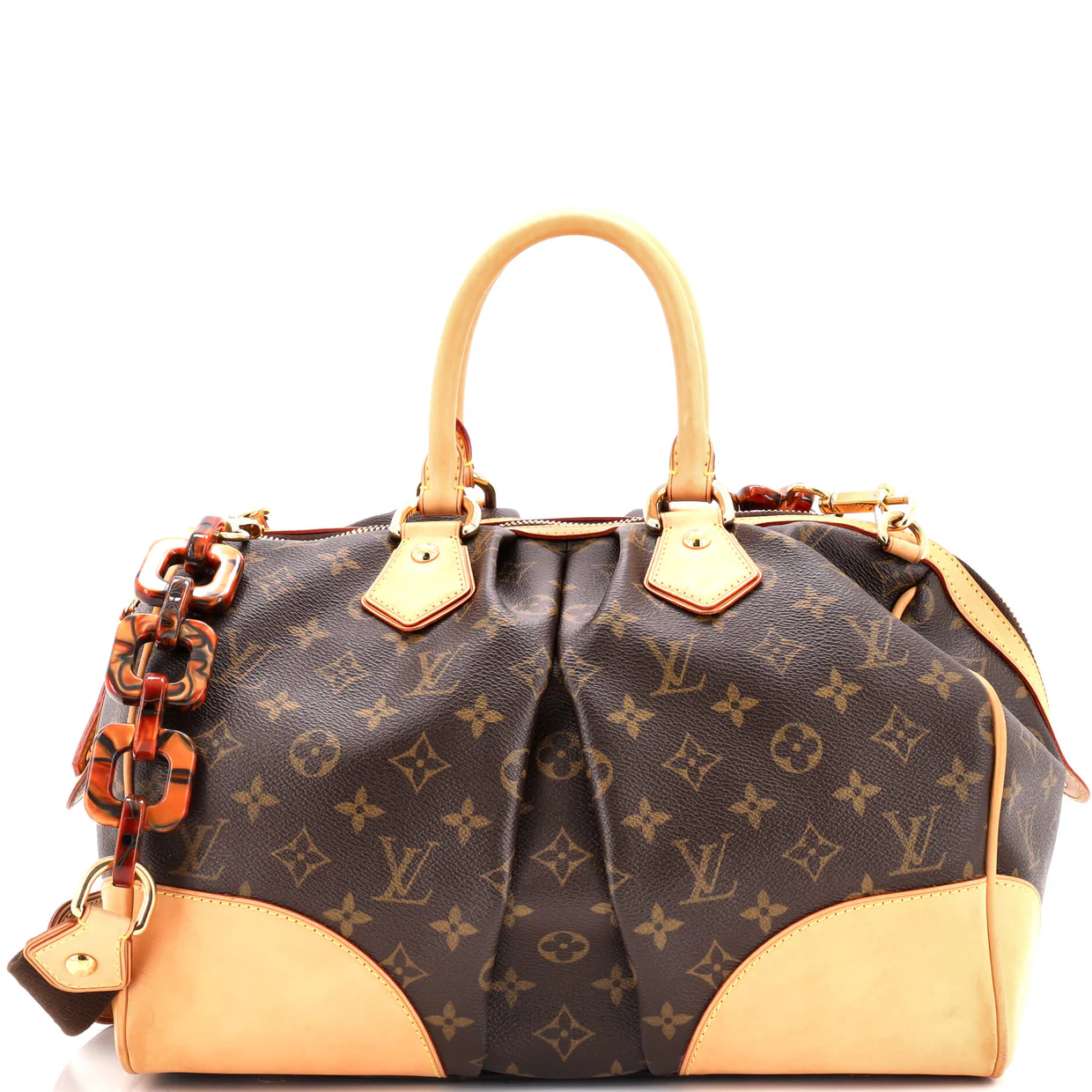 Stephen Handbag Monogram Canvas - Deep Luxury