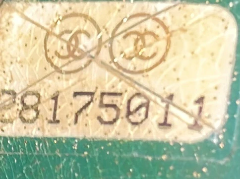 Gabrielle Hobo Chevron Metallic Aged Calfskin Small - Deep Luxury