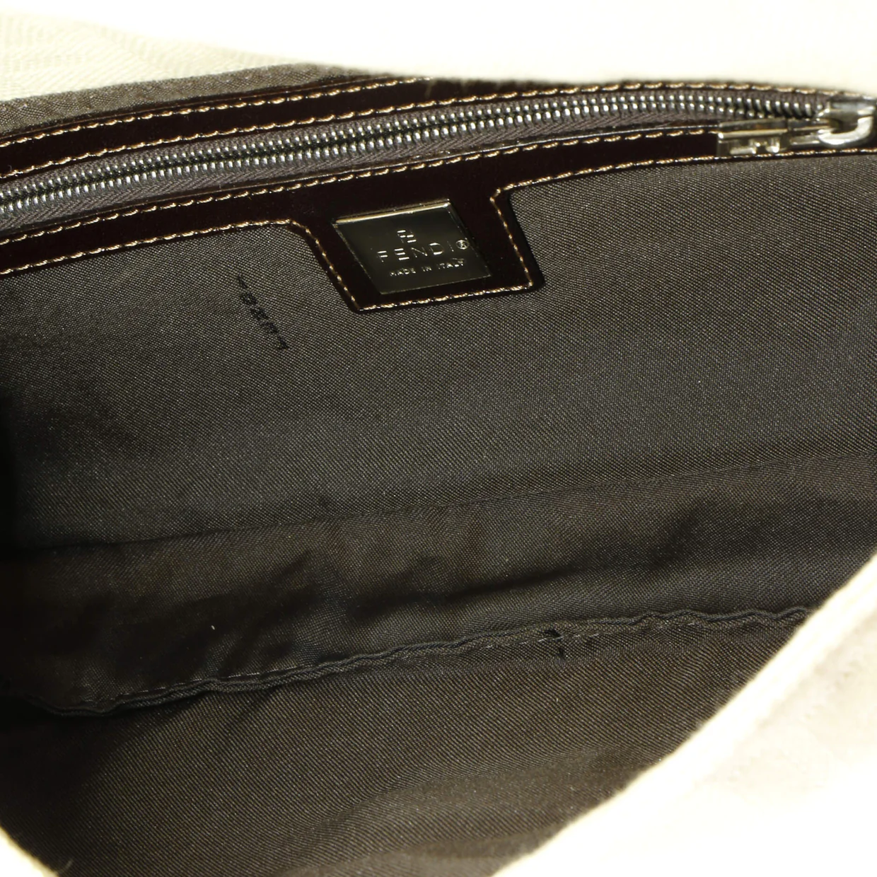 Baguette Bag Zucca Canvas - Deep Luxury