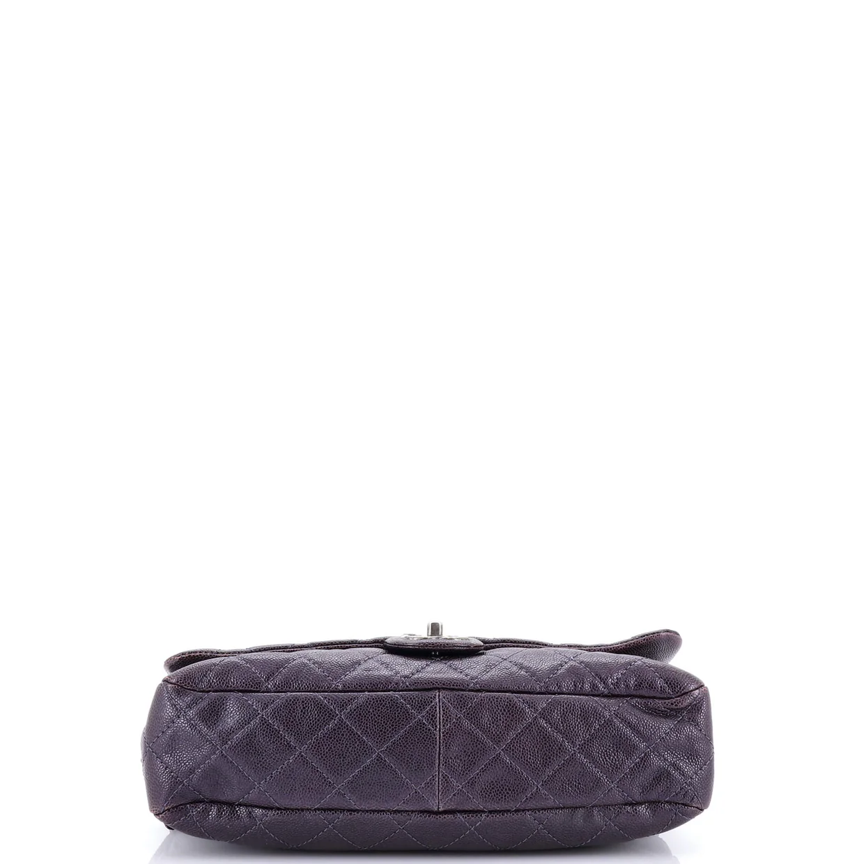 Easy Flap Bag Quilted Caviar Large - Deep Luxury