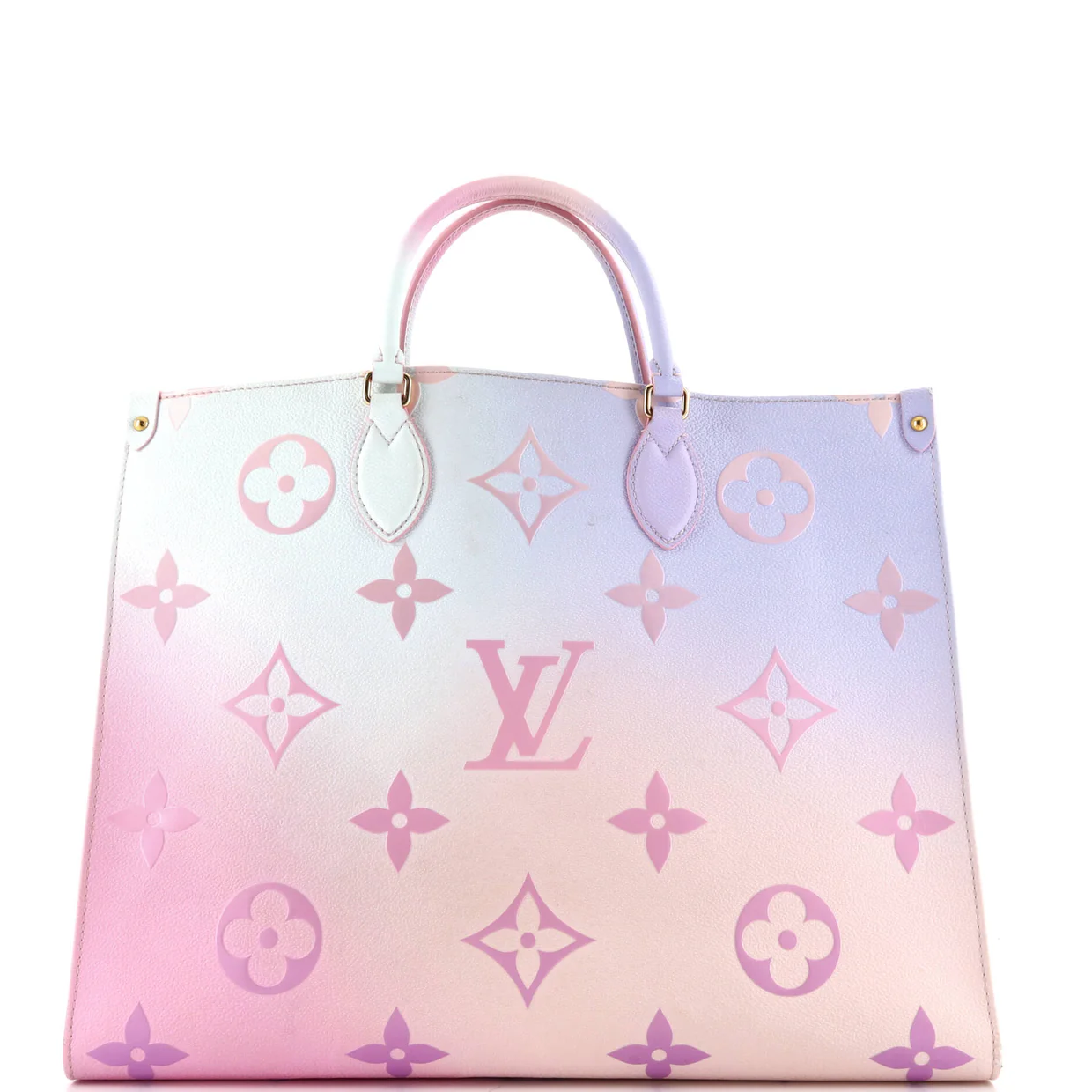 OnTheGo Tote Spring in the City Monogram Giant Canvas GM - Deep Luxury