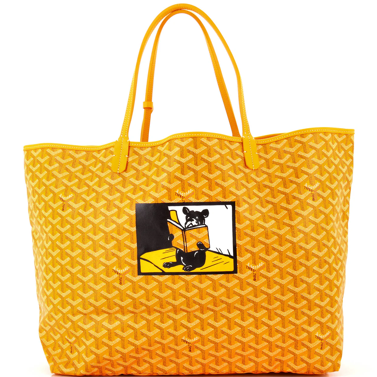 Saint Louis Tote Printed Coated Canvas GM - Deep Luxury