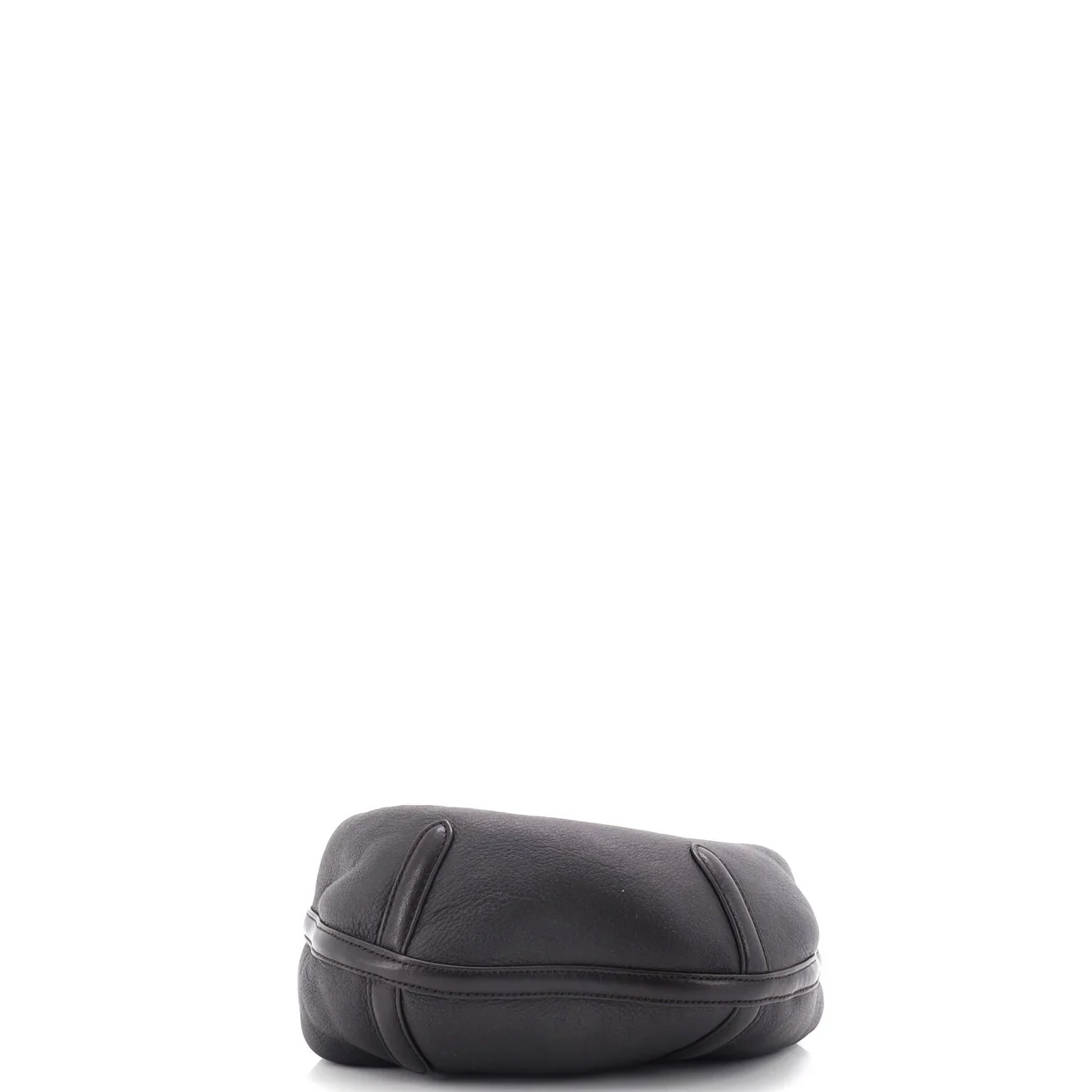 Aviator Jodie Hobo Leather with Shearling Mini - Deep Luxury