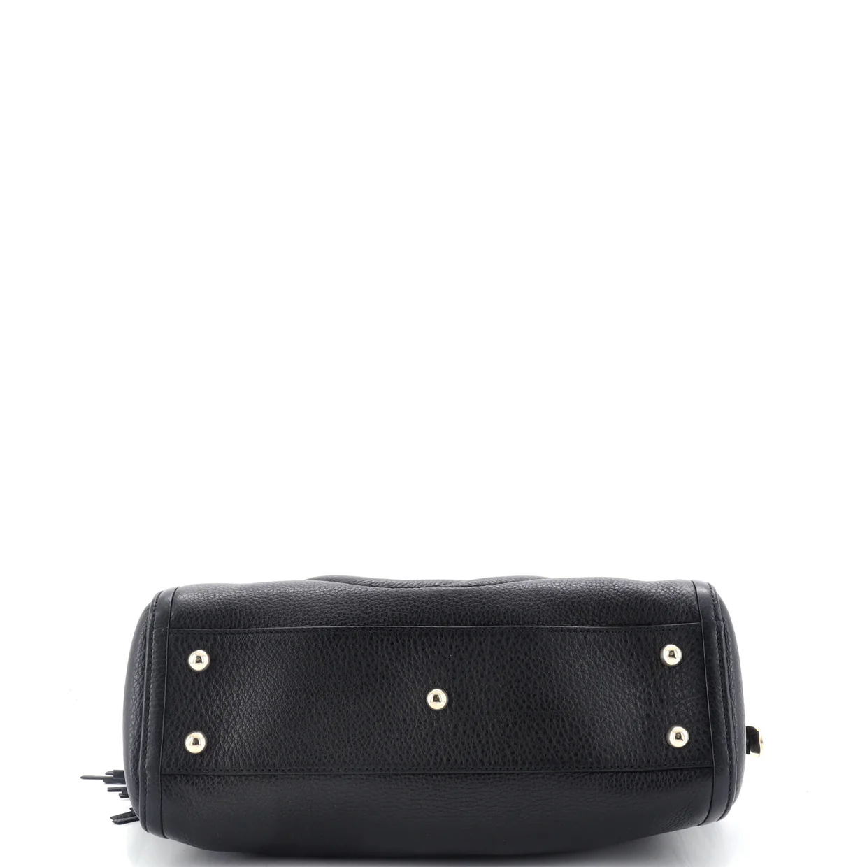 Soho Zip Tote Leather Small - Deep Luxury