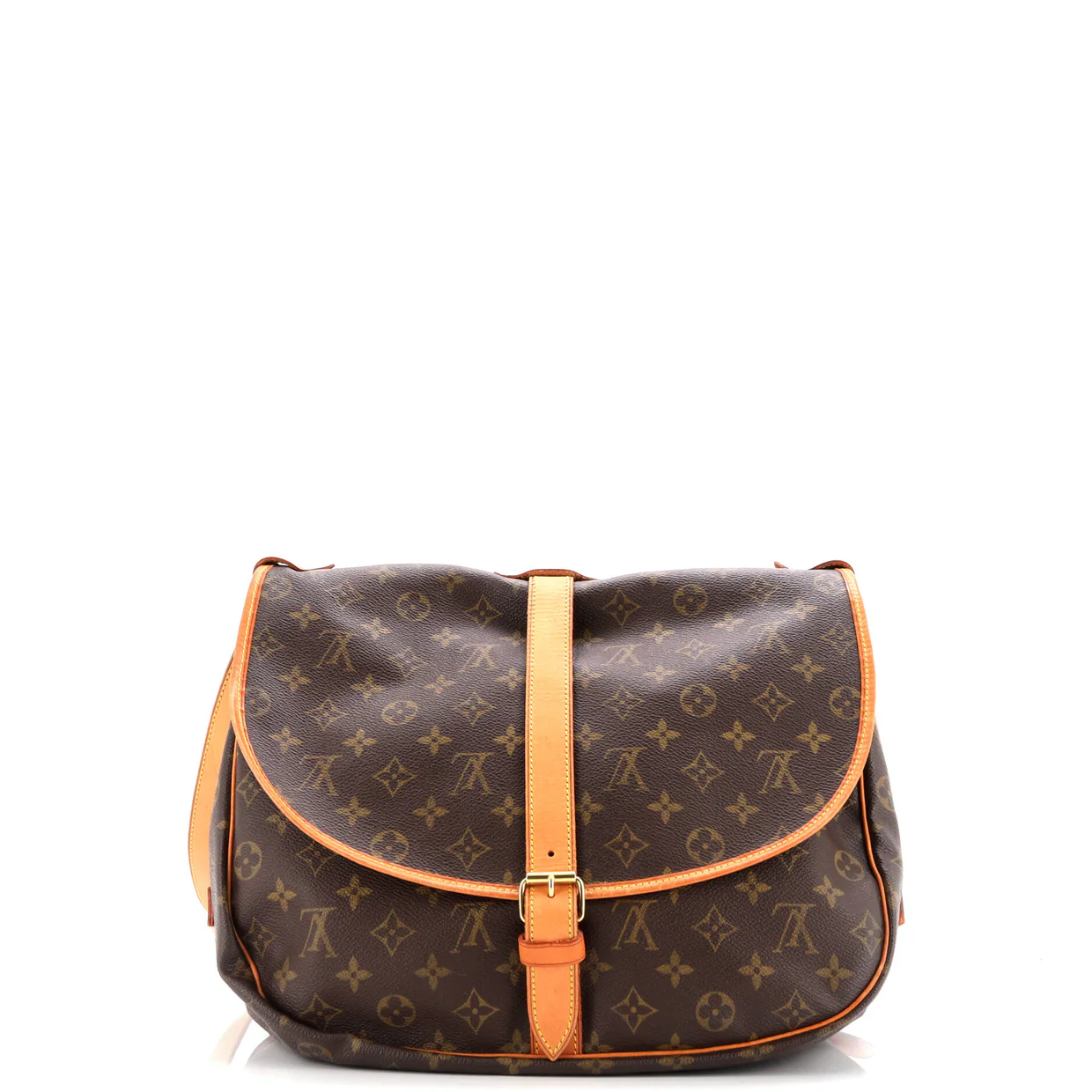 Saumur Handbag Monogram Canvas 35 - Deep Luxury