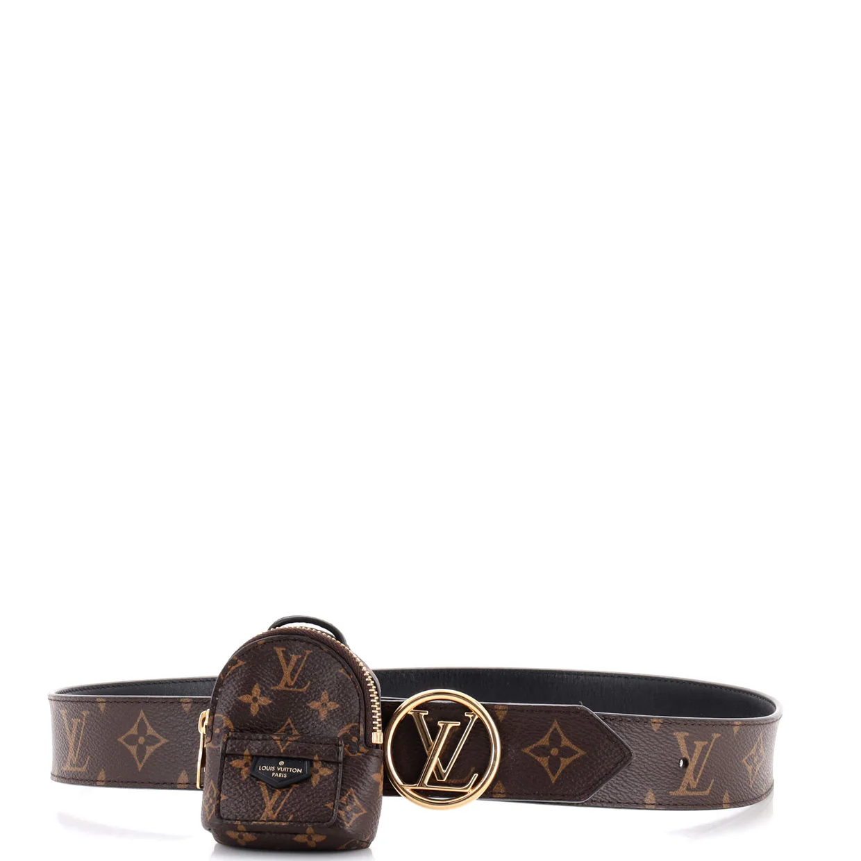 Palm Springs Belt Monogram Canvas Medium 80 - Deep Luxury