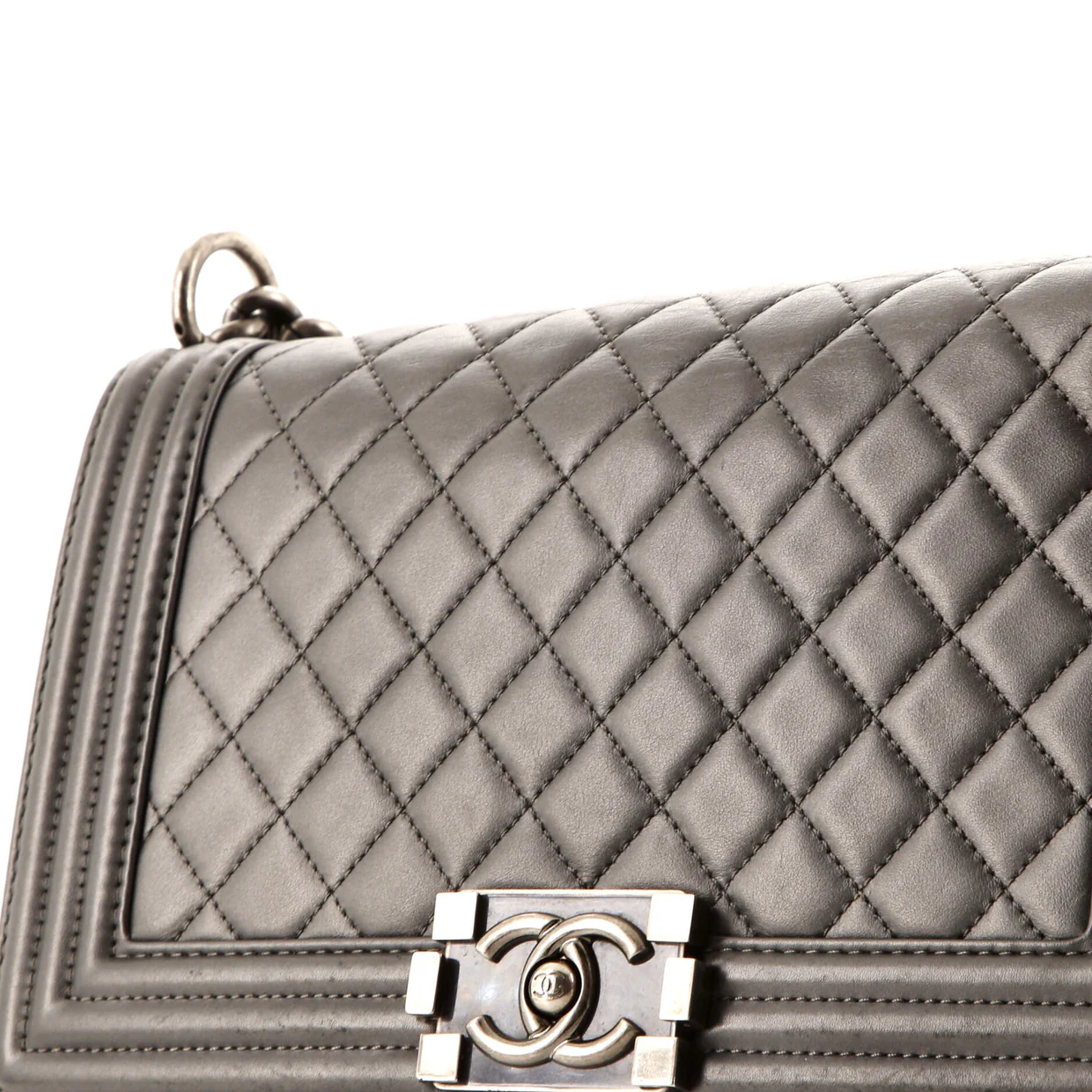 Boy Flap Bag Quilted Lambskin Old Medium - Deep Luxury