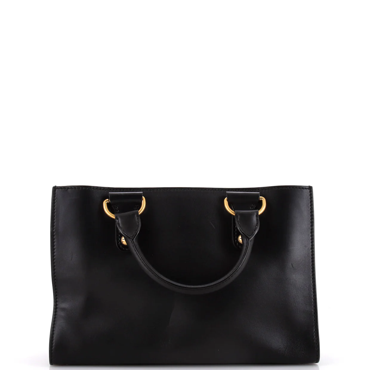 D-Bee Top Handle Bag Leather - Deep Luxury