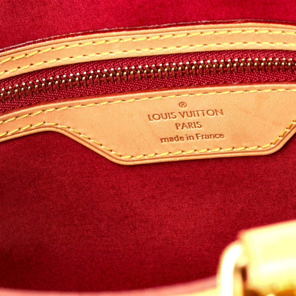 Brea Handbag Monogram Vernis MM - Deep Luxury