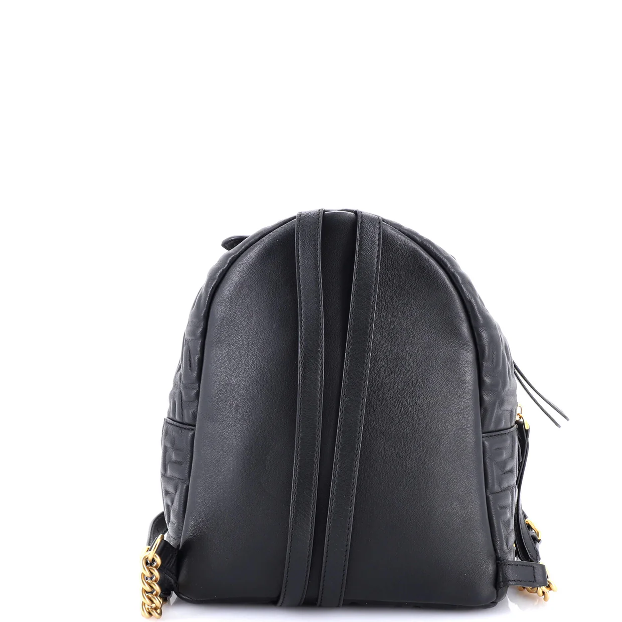 By The Way Backpack Zucca Embossed Leather Mini - Deep Luxury