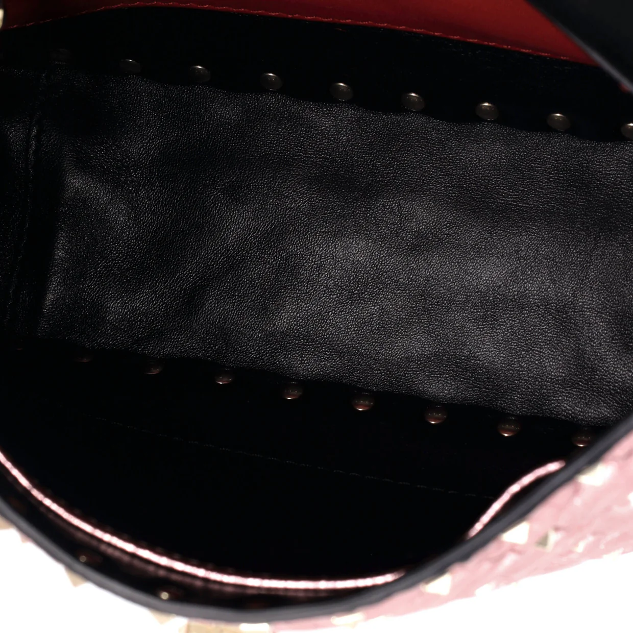 Rockstud Spike Flap Bag Quilted Leather Medium - Deep Luxury