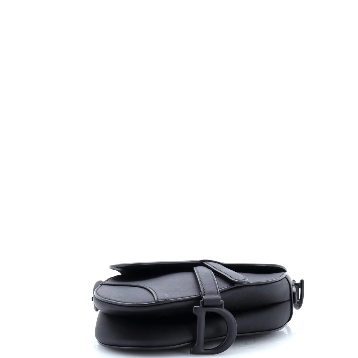 Ultra Matte Saddle Handbag Leather Mini - Deep Luxury