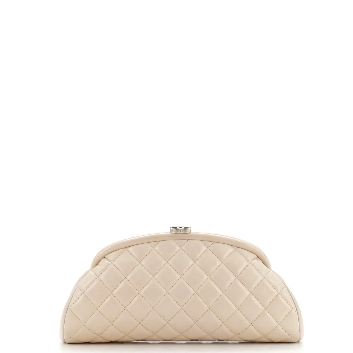 Charm O Case Pouch Chevron Lambskin Medium - Deep Luxury